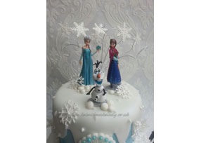 2-tier Frozen Cake for Childre
