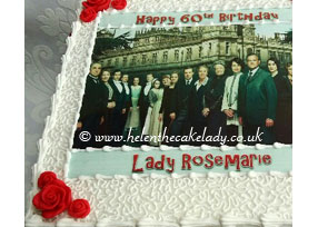 Downton Abbey Birthday Cake