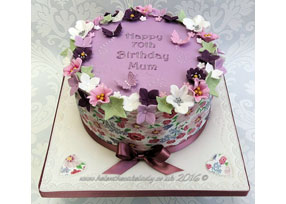 Mum 70th Birthday Cake