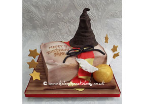Harry Potter 9th Birthday Cake