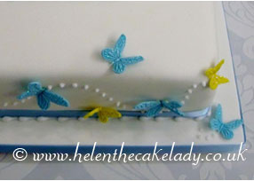 Lemon and Blue Butterfly